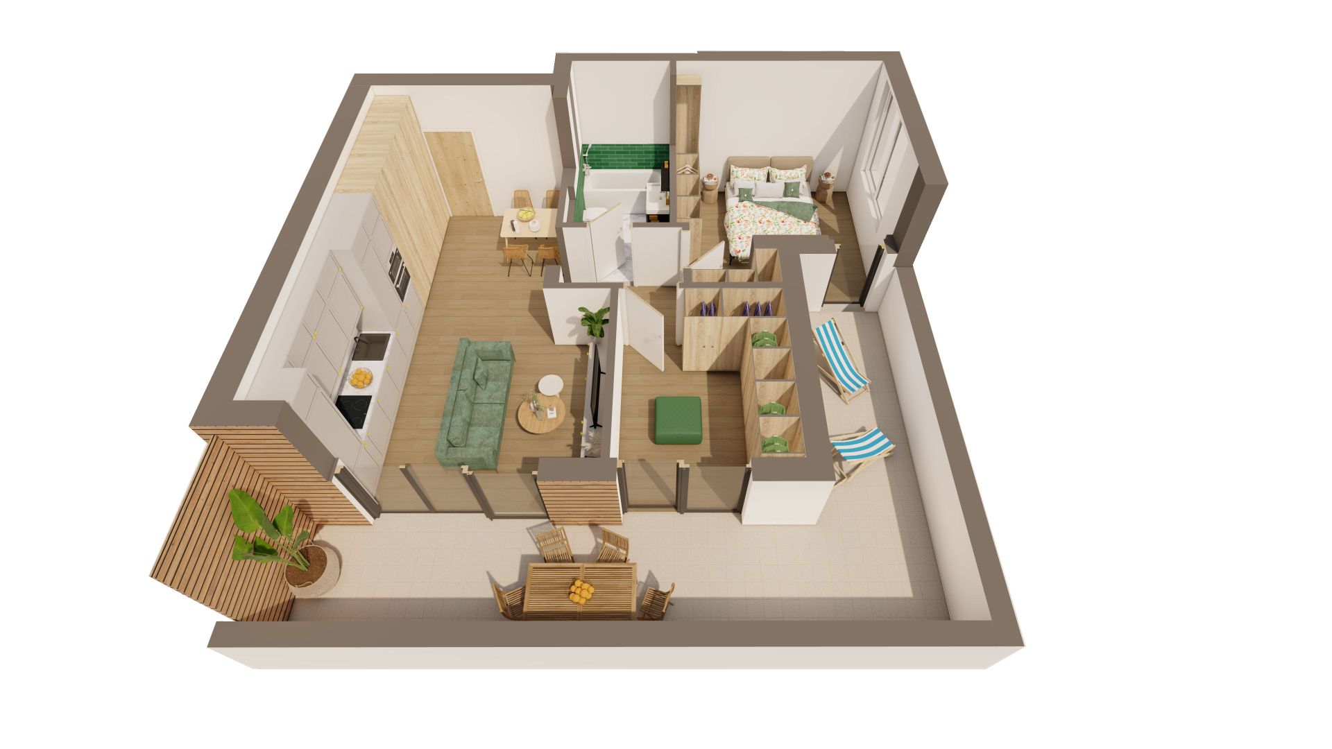 Penthouse 2 camere în bloc nou ARED City RED9 - Poză 3