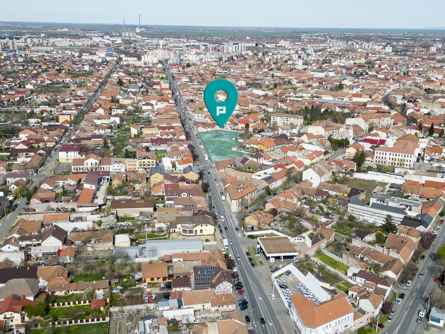 Teren intravilan de 5801 mp pe Andrei Șaguna, Arad - Poză 1