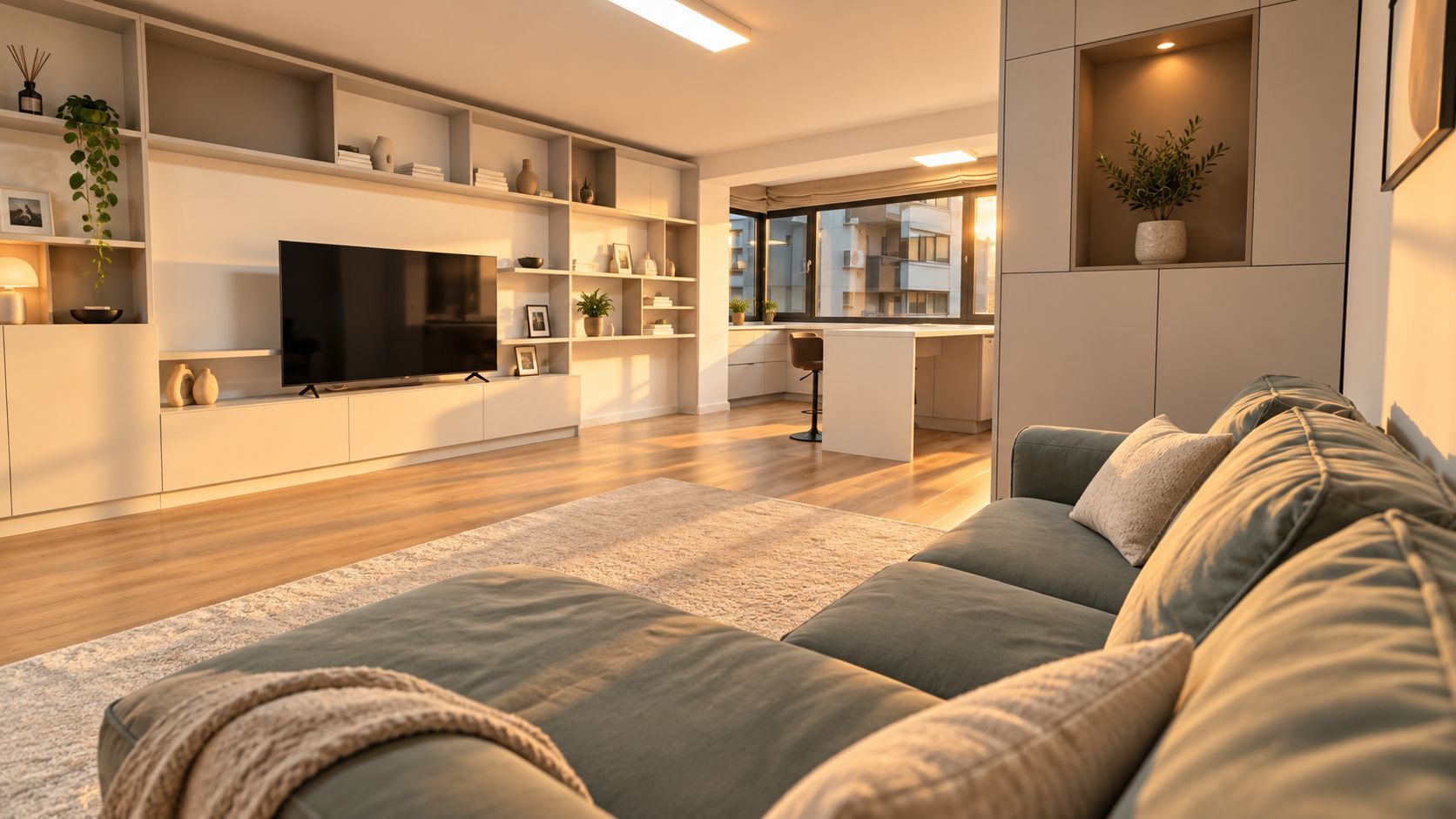 Apartament 2 camere lux decomadat Pipera Plaza - Poză 1