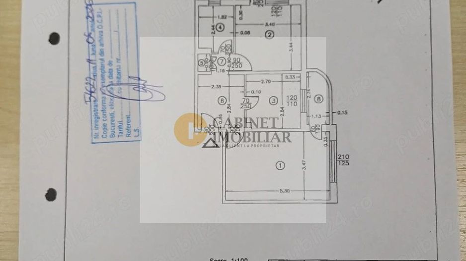 2 Camere - 58MP | Decomandat | 1/4 | Bloc 1981 | Gorjului - Poză 8