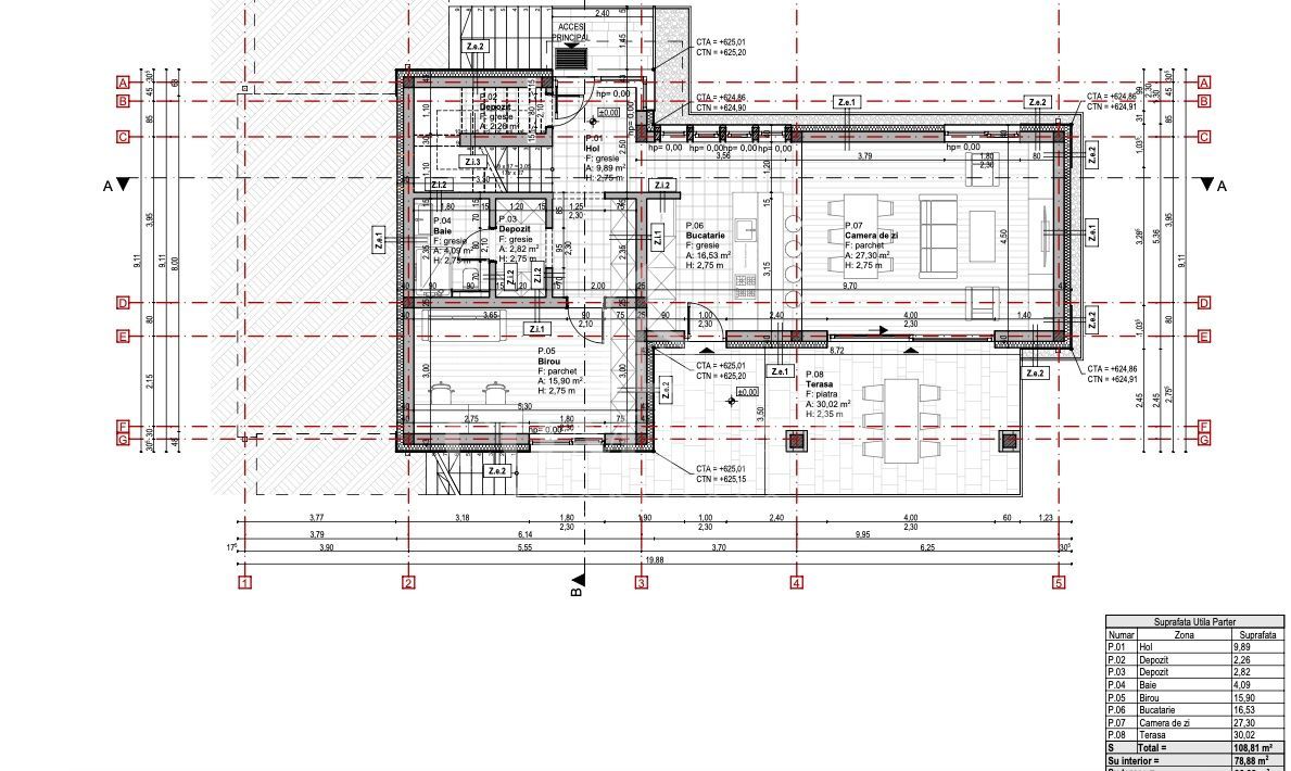 Teren cu autorizație duplex | Oportunitate–Feleacu - Schiță 14