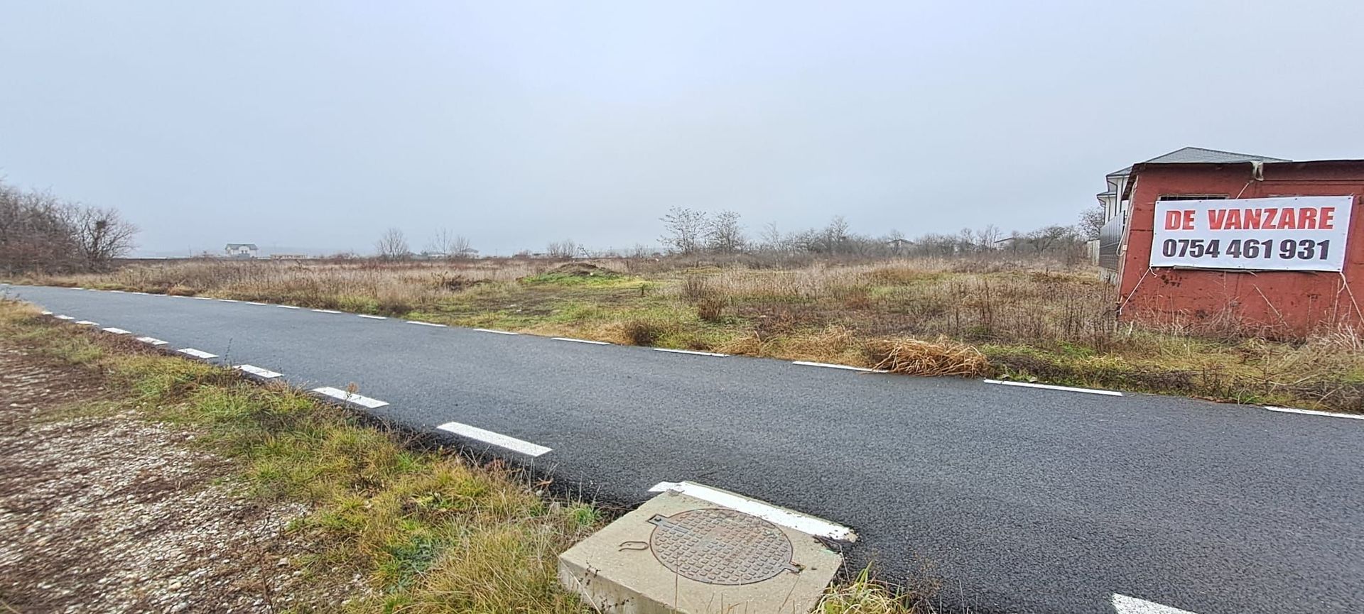 Dragomiresti Deal pretabil investitie, teren cu utilitati, asfalt, stb - Poză 3