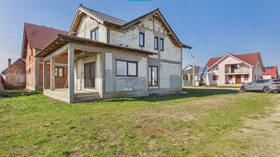 Casă nouă, finisată interior, 130mp utili Curtici - Poză 1