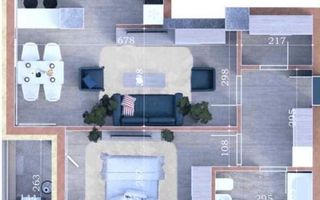 Apartament nou 2 camere decomandat, 59,36 mp, cu parcare subterană, în Răsărit de Soare – Fiald, Copou - Poză 1