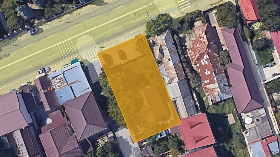 De vânzare – Teren 500 m² cu construcție existentă, Bulevardul Pipera - Schiță 2