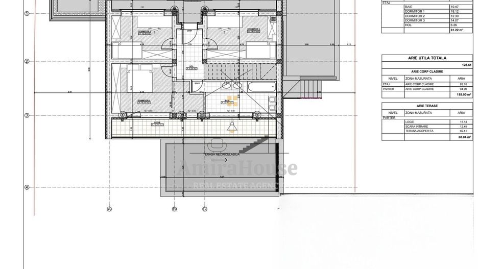 Casa individuala, 129 mp utili, teren 583 mp, terasa 68 mp, zona Sun Garden - Poză 14