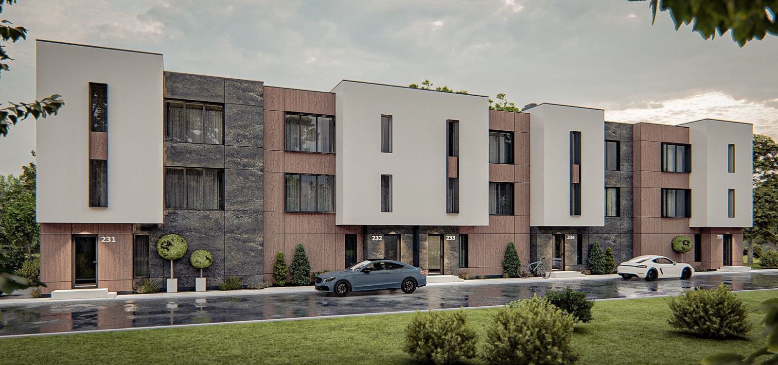 Vilă contemporană în construcție – livrare în 2025, situată în Pipera, Voluntari - Poză 3