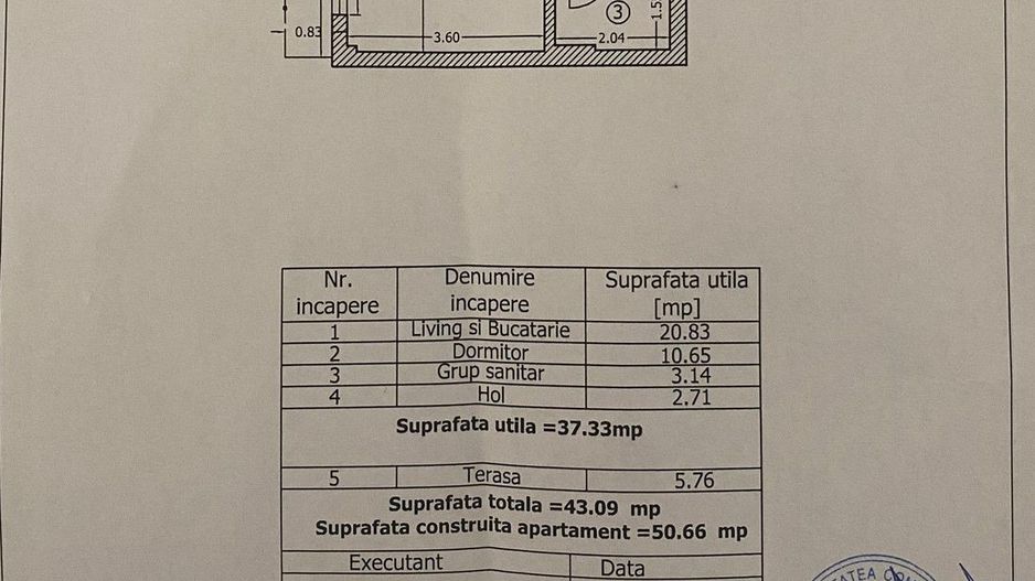 Apartament 2 camere BLOC NOU Parc Sebastian-Rahova N3 - Poză 15
