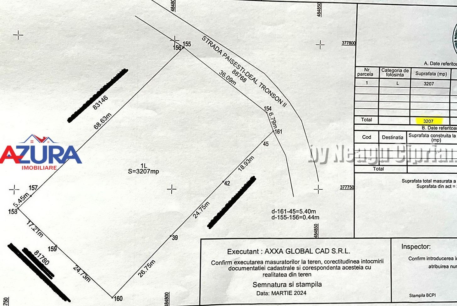 AZURA Imobiliare - Teren Bascov str Paisesti Deal - Poză 12