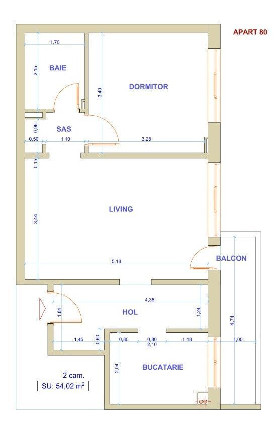 DE INCHIRIAT | Apartament 2 camere PREMIUM - Ion Mihalache - Poză 14