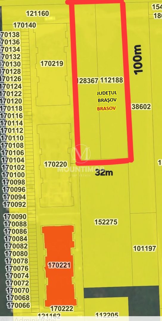Teren intravilan, suprafata 3240 mp, Tractorul /Brașov - Poză 3