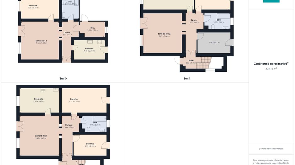 Vilă cu 3 apartamente în zona Parneava - Poză 11