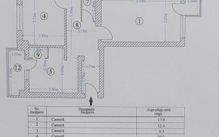 4camere decomandat ,3balcoane , stradal - Poză 3