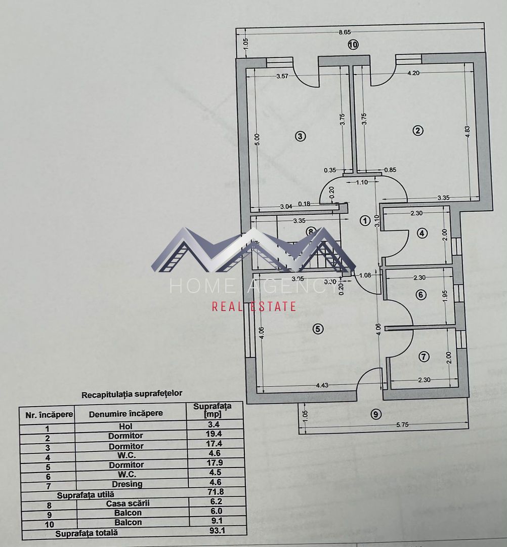Casă individuală P+1 | Otopeni central - Schiță 9