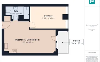 Apartament 2 camere – Torontal | Parcare subterană - Poză 11
