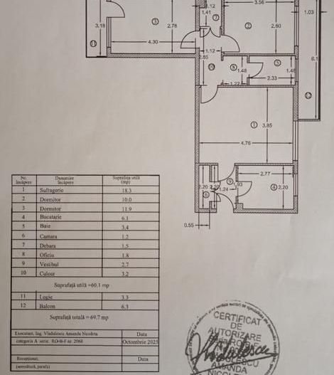 Apartament 3 camere Favorit metrou - Poză 1