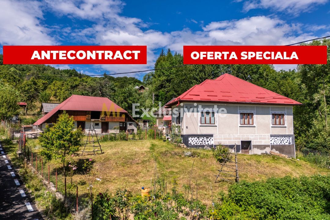 Casa  la munte cu teren generos in Com. Nucsoara, loc. Slatina jud. Arges! - Poză 1