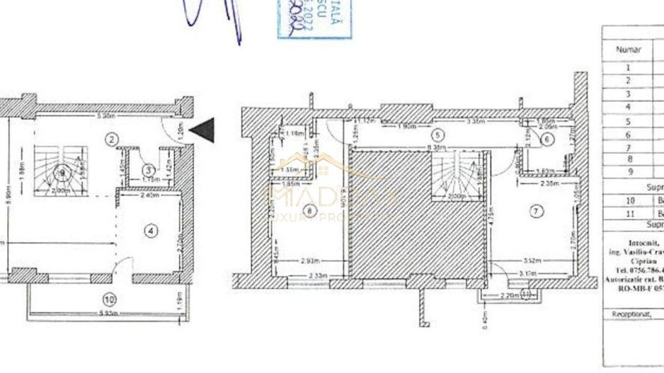 Penthouse Excepțional 3 camere *146mp *Aviației - Schiță 21
