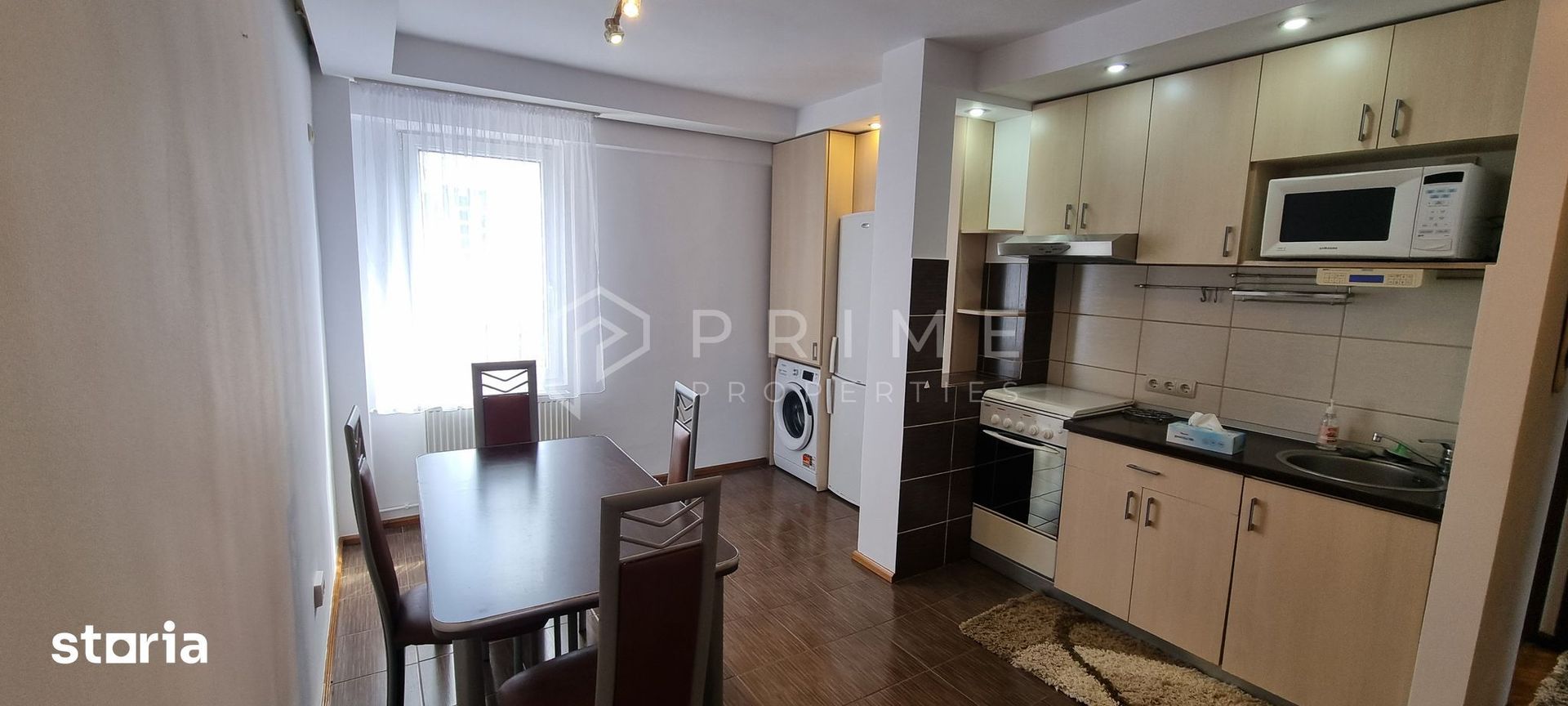 Inchiriez apartament 3 camere in Tudor amenajat mobilat si utilat - Poză 7