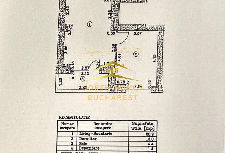 Apartament 2 camere Complex Cortina North! - Poză 8