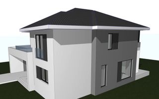 Casa 4 camere, 3 bai,  garaj, teren 550 mp - Poză 7