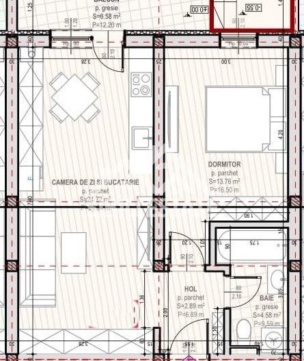 Apartament 2 camere, balcon cu boxa, parcare, NOU - Poză 2