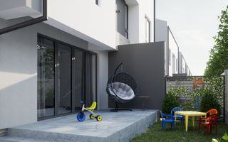 Vile Otopeni-triplex: 110 mp utili + 100 mp gradina- comison 0 - Poză 4