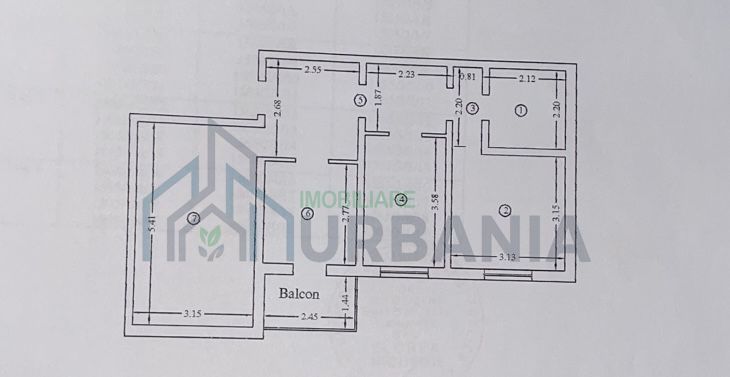 PF Vand apartament 3 camere Canta | Moara de Foc, Iași - Poză 8