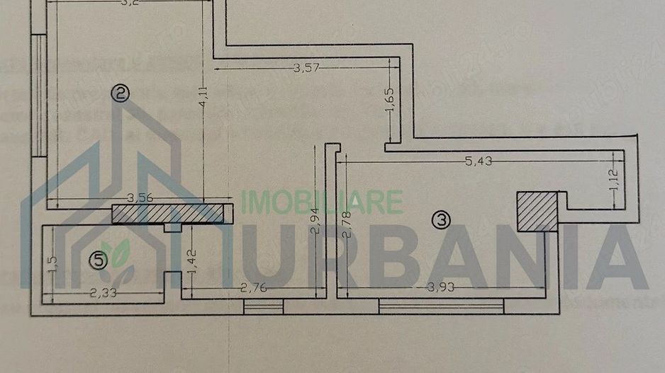 Apartament 2 camere, zona Palas, Iași – etaj 4 din 7, cu lift - Poză 3