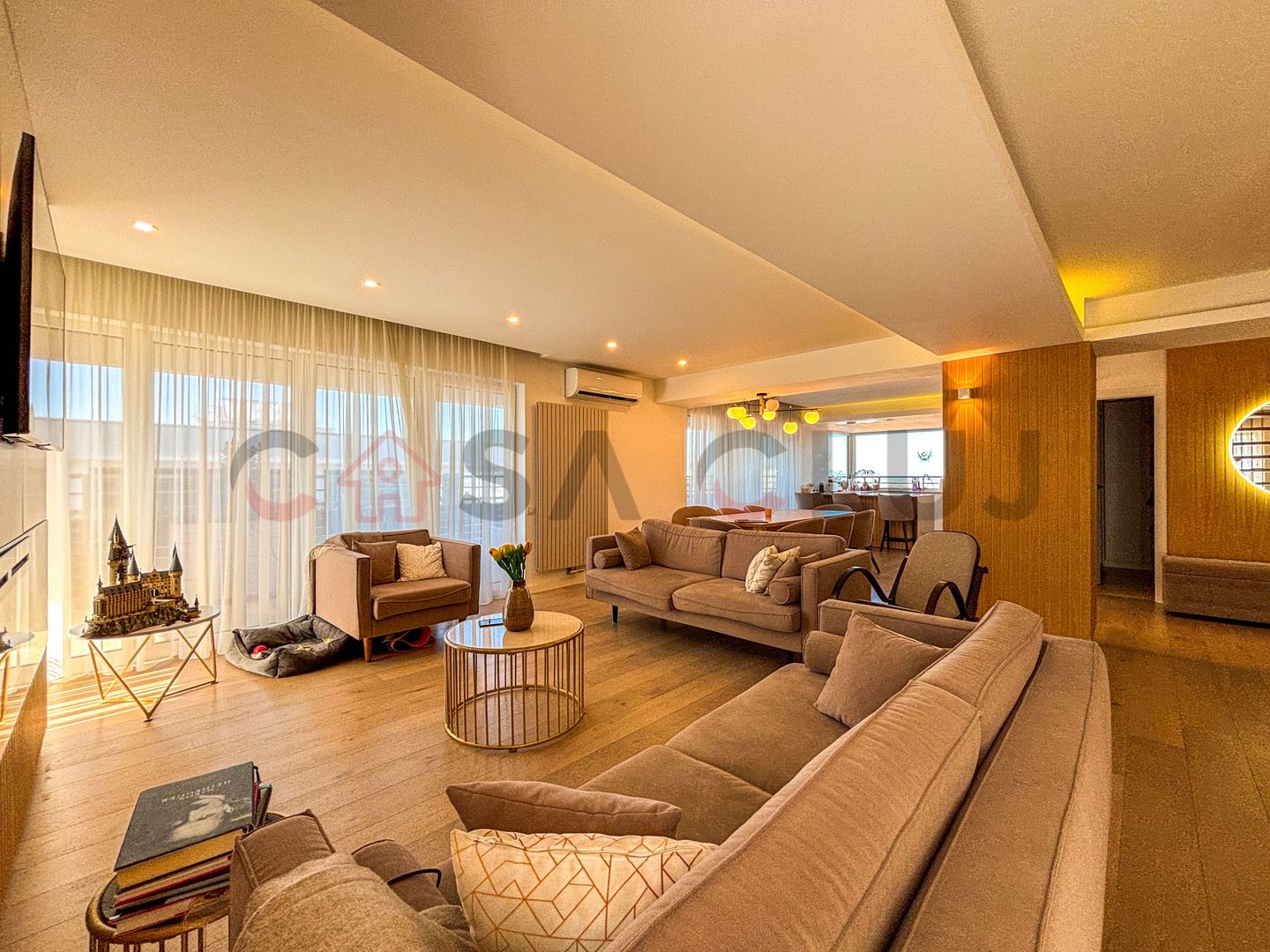 🏙️ PENTHOUSE | PRIVELIȘTE DE EXCEPȚIE | TERASE 260MP | LUX PE DOUĂ NIVELE - Poză 10