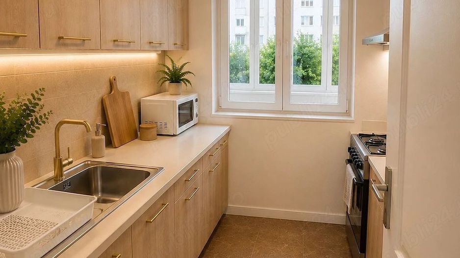 3 camere, 57 mp, renovat integral, mobilat, Titan - Poză 5