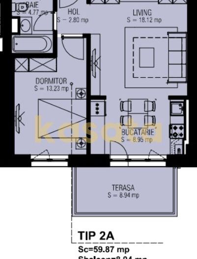 OPORTUNITATE | APARTAMENT 2 CAMERE |  BLOC NOU | REPUBLICA - Poză 6