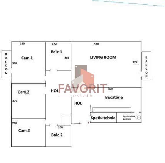 Apartament 4 camere decomandat | 2 bai | Etaj 1 | Andrei Saguna - Poză 8