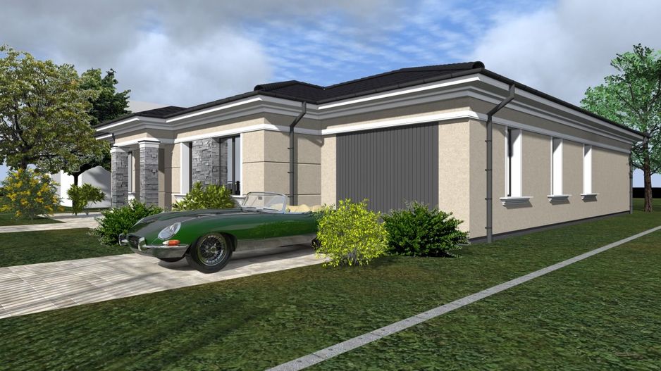 Locuinta individuala cu teren de 1000mp - Poză 1