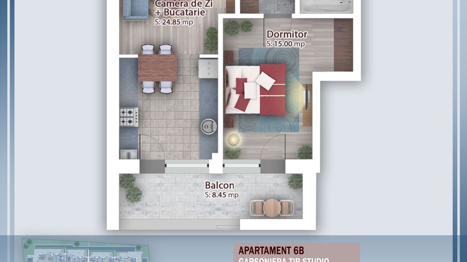 Oferta Lansare 2 camere  incalzire pardoseala - Schiță 11