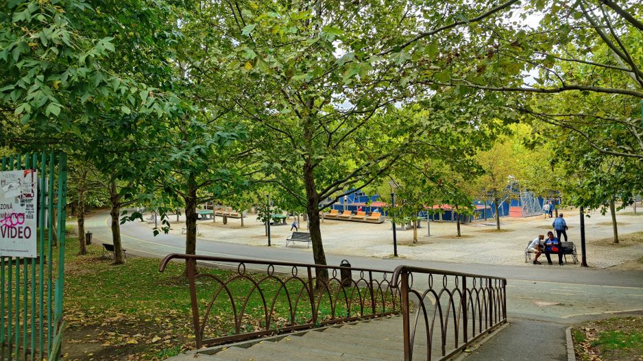 Prima inchirere,  strada Odobesti la intrarea in parc - Poză 19