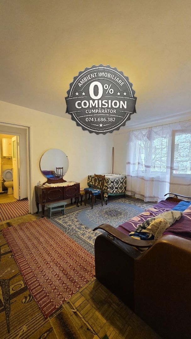 Apartament cu 2 camere, etaj 3, VASLUI zona COPOU - Alecsandri; - Poză 3