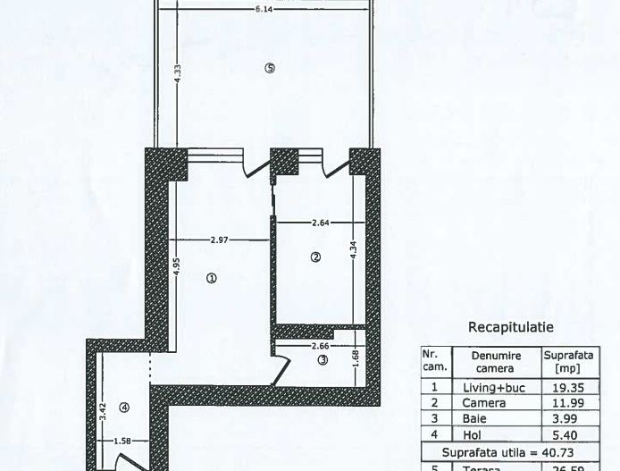 Apartament modern 2 camere  Marmura Residence I Gradina proprie - Poză 19
