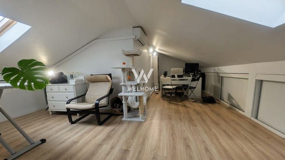 Apartament 3 camere, mansardă + balcon, complet utilat - Poză 4