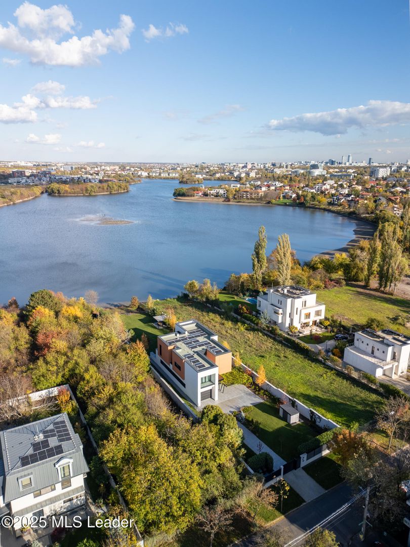 Smart-Home nZEB spectaculoasa Bucuresti Sector1 cu deschidere lac - Poză 62