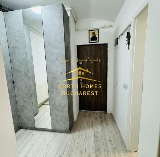 Apartament de 2 camere complet mobilat utilat, centrala proprie - Poză 13