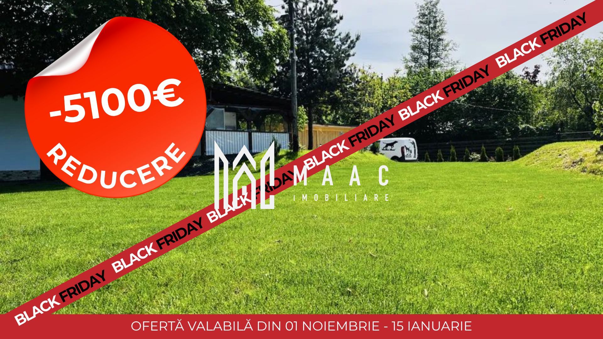 Black Friday I Teren de vânzare I Intravilan I Valea Avrigului - Poză 1