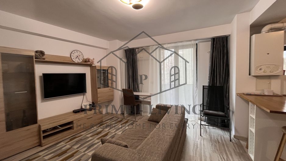 APARTAMENT COCHET CU 1 DORMITOR LA INCHIRIERE LANGA PARC HERASTRAU - Poză 2