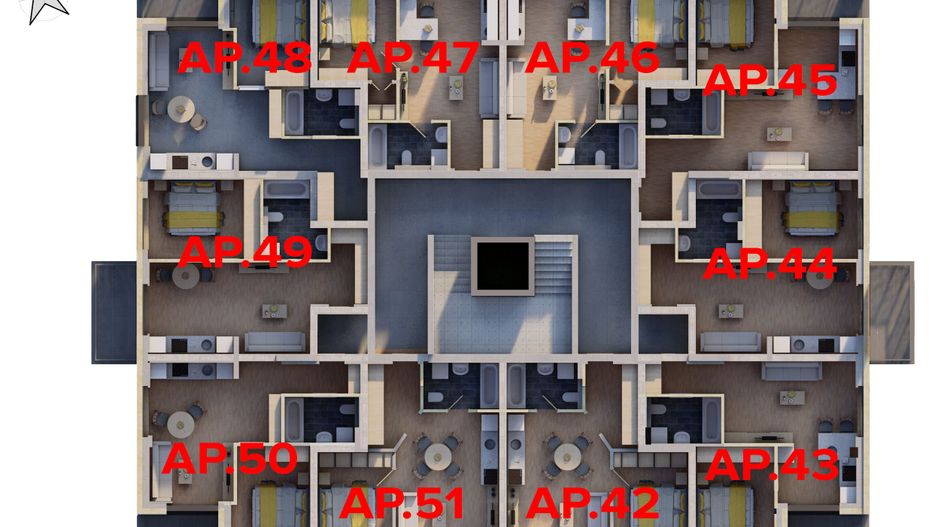 Apartament nou complex ARED - Comision 0% - Poză 5