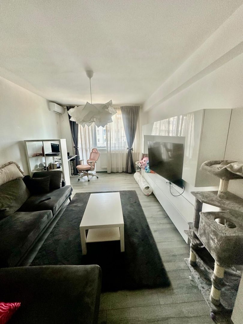 Apartament 2 camere,suprafata generoasa,mobilat si utilat,loc parcare subteran - Poză 9