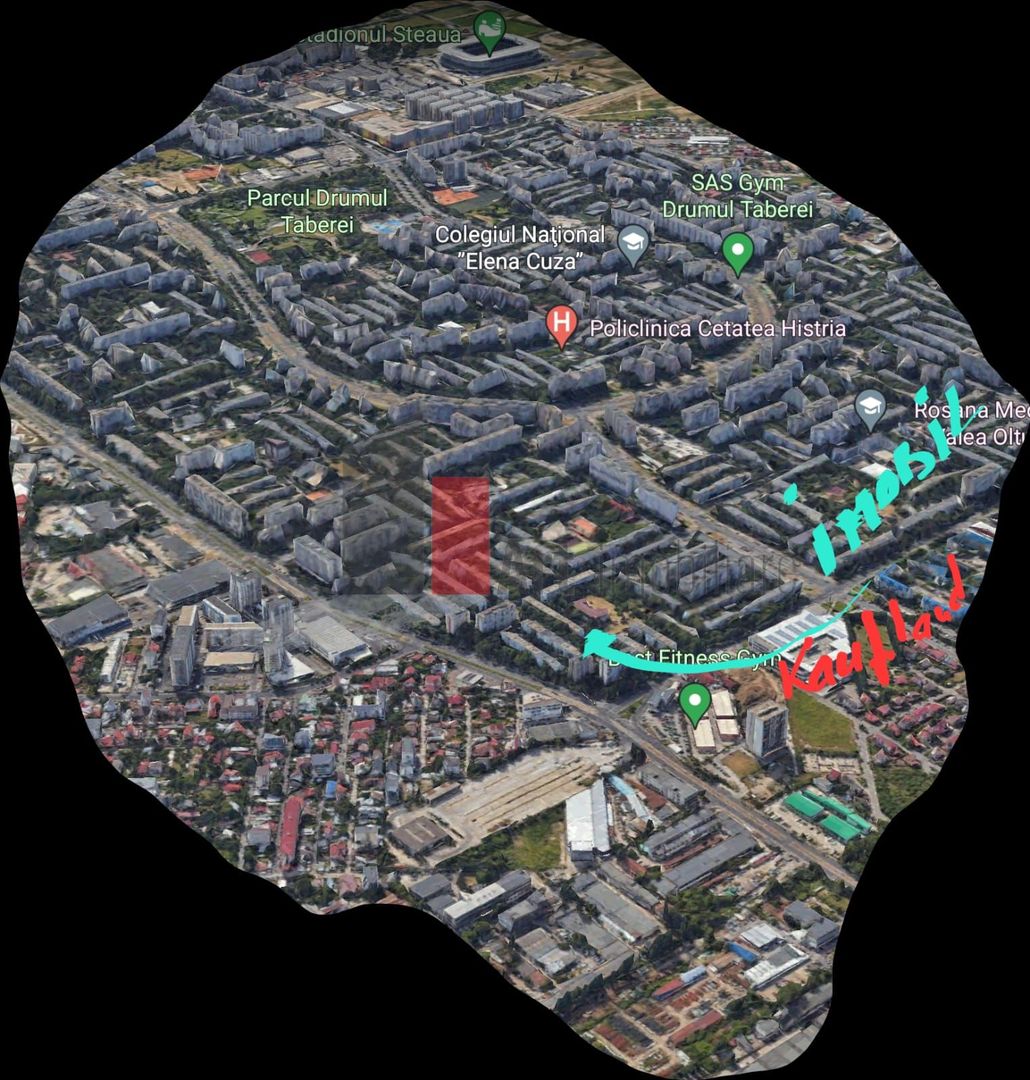 2 camere | 1 baie | 51 MP - Poză 1