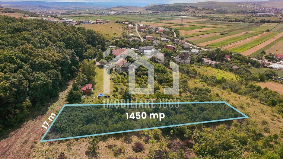 Teren intravilan – 1.450 mp | Jucu de Sus, marginea pădurii - Poză 1