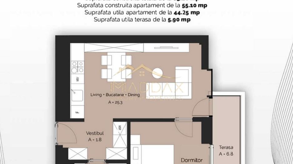 Proiect rezidențial // Apartamente 1-5 camere // Finalizare 2026 - Poză 21