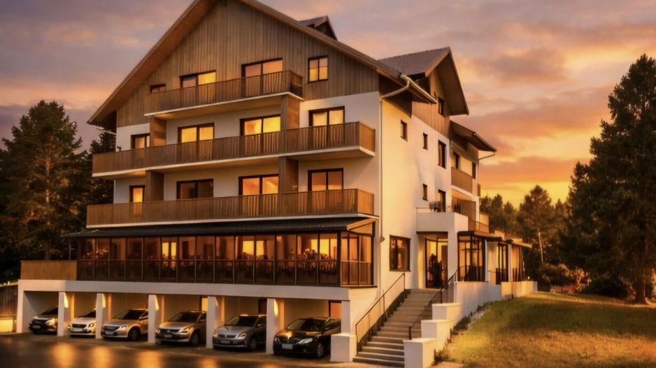 Cladire Pensiune D+P+2+M+Pod - 1089 mp + teren 893 mp - Sinaia - comision 0% - Poză 2