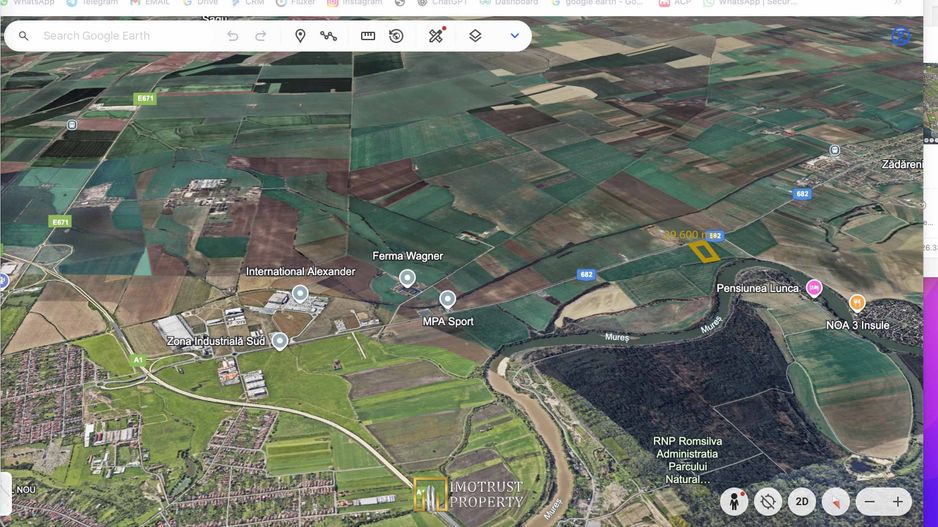 Teren industrial 29.600 mp – acces direct la Autostrada A1, Arad - Poză 3